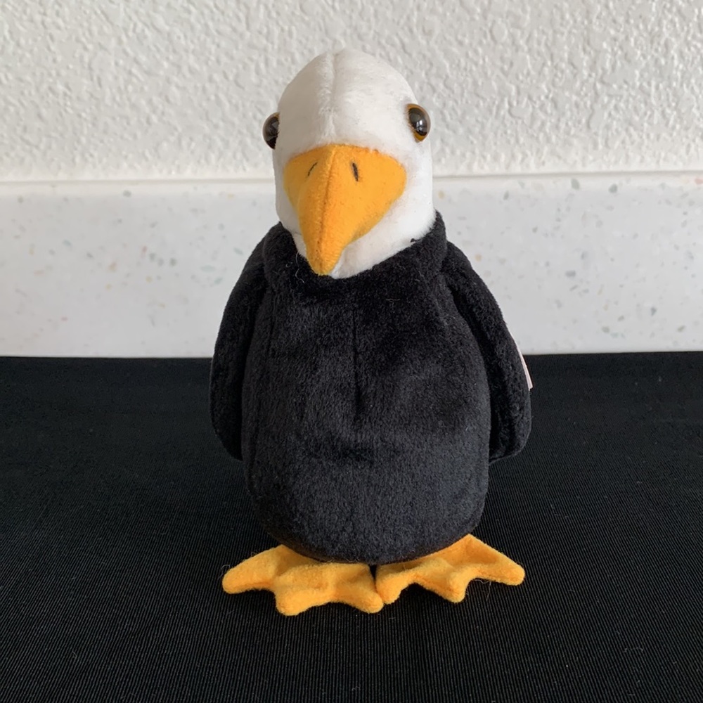 1996 Ty Beanie Babies, “Baldy The Eagle” - RETIRED